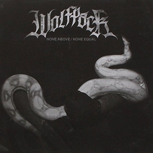 CD cover: "Wolfpack" band logo with snake imagery in grayscale.