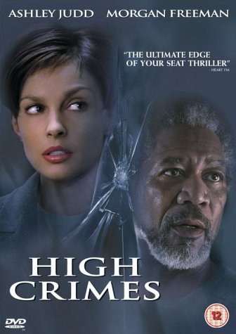 High Crimes" DVD cover featuring Ashley Judd and Morgan Freeman.
