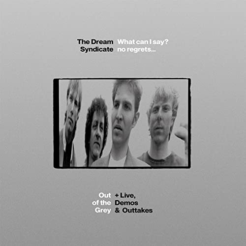 CD cover for The Dream Syndicate featuring a black and white band portrait.