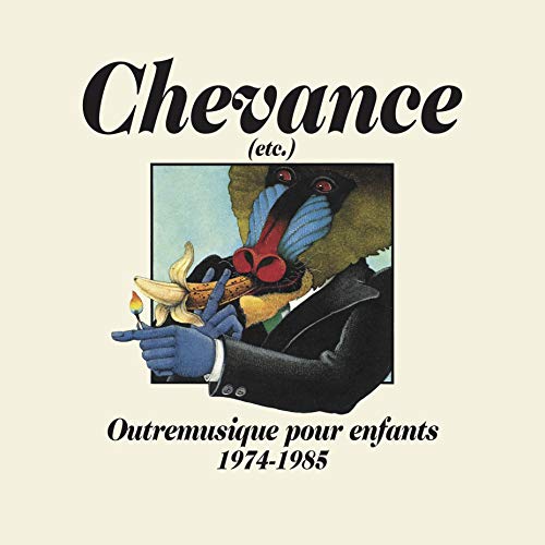 Vinyl album cover with surreal illustration of a suited hand and fantastical creature.