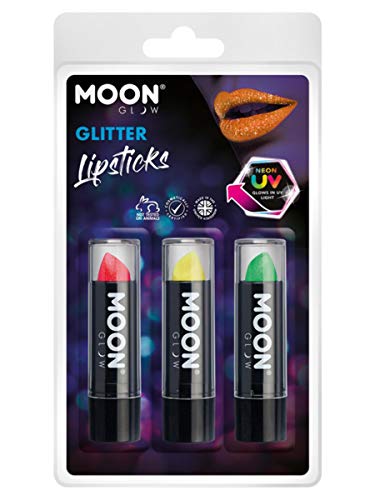 Moon Glow - Neon UV Glitter Lipstick
