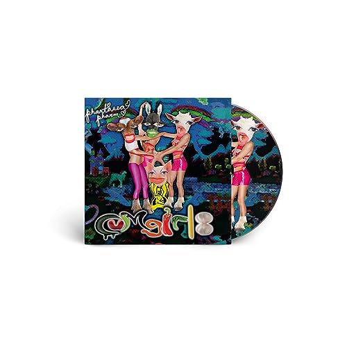 CD cover featuring anthropomorphic animals and people in a colorful, surreal scene.