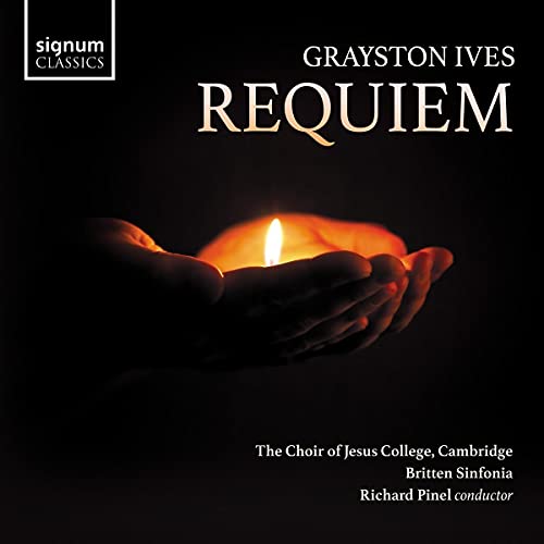 CD cover: hands holding a lit candle against a dark background.