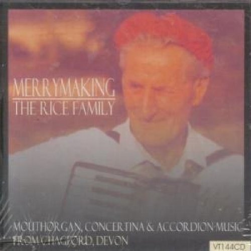CD cover featuring a man playing accordion, with red hat and white shirt.