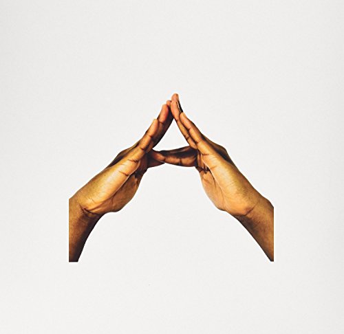 "Two hands forming a triangle shape against a plain white background."