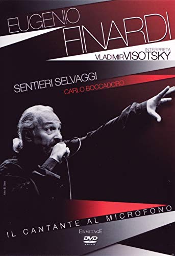 Eugenio Finardi DVD cover featuring a man singing into a microphone.