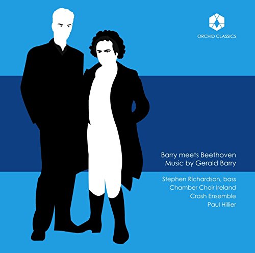 "CD cover with silhouetted man and woman against blue background, featuring white text and logo."