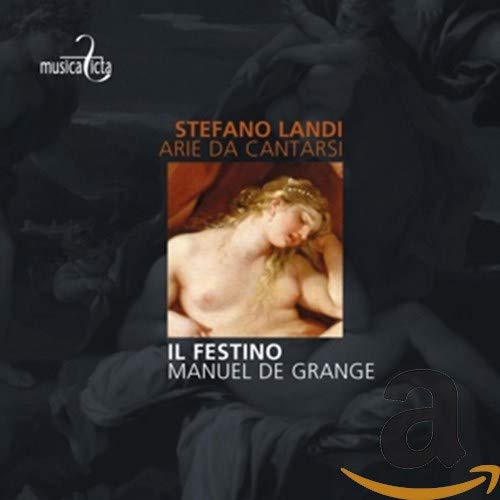 CD cover for Stefano Landi’s “Arie Da Cantarsi” featuring Renaissance art.