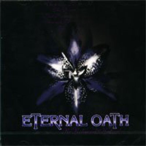 CD cover for "Eternal Oath - Re-Released Hatred" featuring a dark flower.