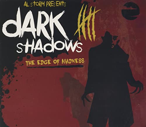 CD cover: dark shadows, silhouetted figure, red textured background.