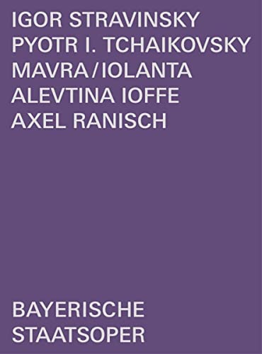 DVD cover for operas "Mavra" and "Iolanta" with purple background.