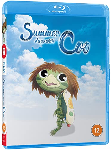 Summer Days With Coo" Blu-ray case featuring an animated turtle character.