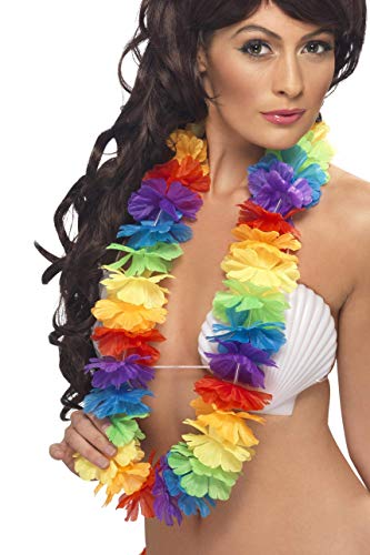 Smiffys Bright Rainbow Lei - Large