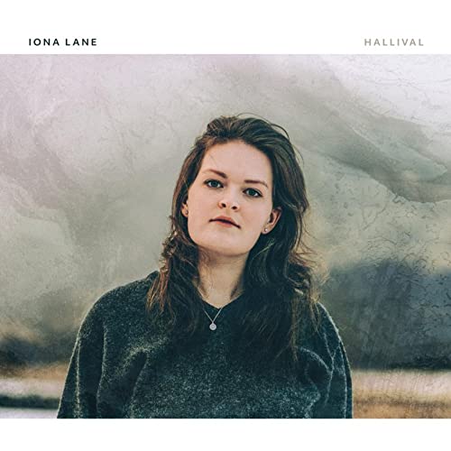 CD cover for Iona Lane’s “Hallival” featuring a portrait of the artist.