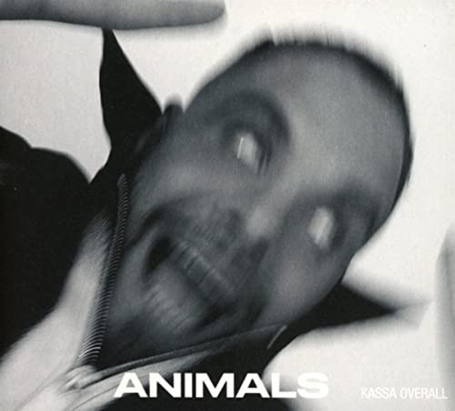 Black and white CD cover featuring a distorted portrait and text.