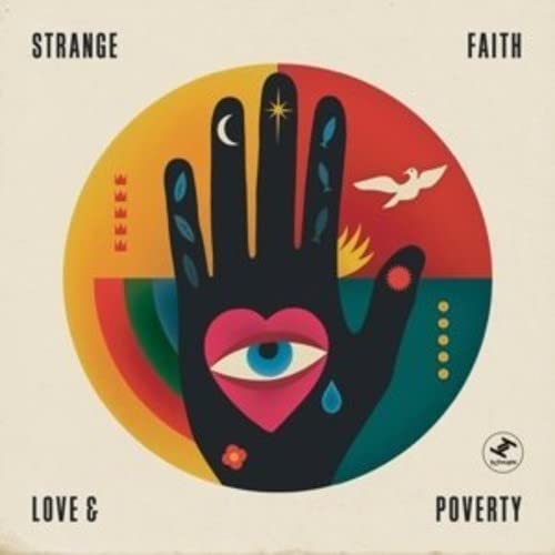 CD cover: black hand with an eye, moon, star, and bird design.