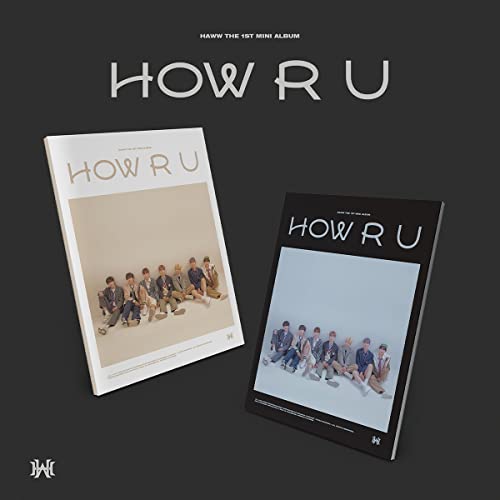CD cover for Haww’s “How R U” album featuring a group portrait.