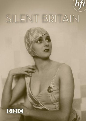 DVD cover for "Silent Britain" featuring a woman in 1920s attire.