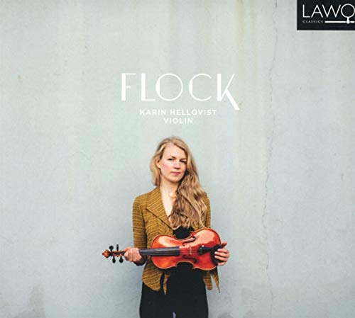 Album cover: blonde woman holding violin, against a light grey background.