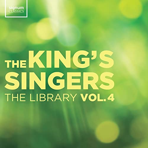 CD cover for The King's Singers' "The Library. Vol. 4" album.