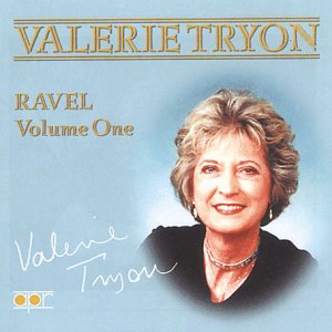 CD cover featuring portrait of pianist Valerie Tryon, light blue background.