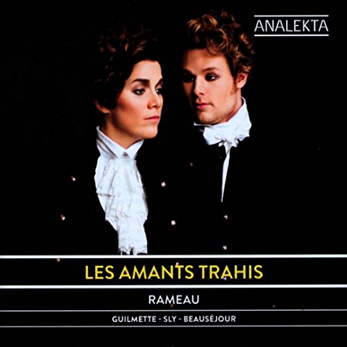 CD cover featuring a man and woman in 18th-century attire against a black background.