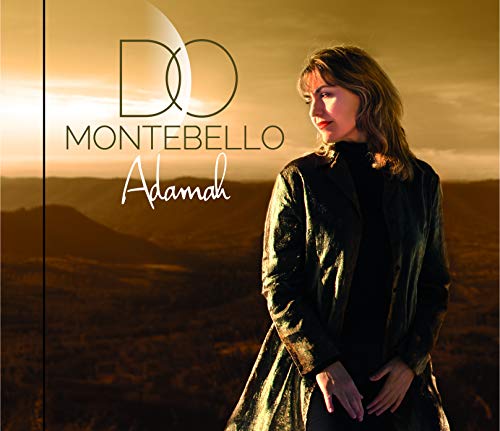 CD cover for Montebello,do’s “Adamah” featuring a woman in a jacket.