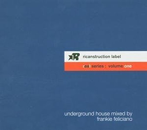 CD cover: blue background with white and orange text, "Real Series Vol I".