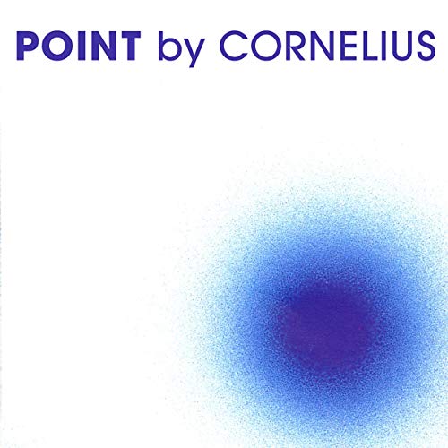 A blue and purple dot on a white background with blue text "POINT by CORNELIUS".