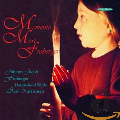 CD cover: young person holding a lit candle, red and black tones.