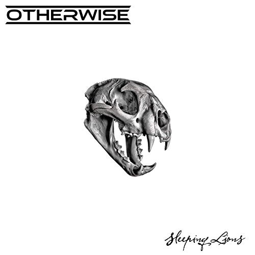 A CD album cover featuring a lion skull on a white background.
