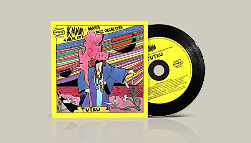 CD case and disc for "Tutku" by Kalaha And Hilal Kaya with Aar.