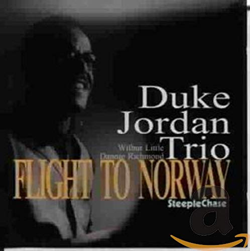 CD cover for Duke Jordan’s “Flight To Norway” featuring a portrait.