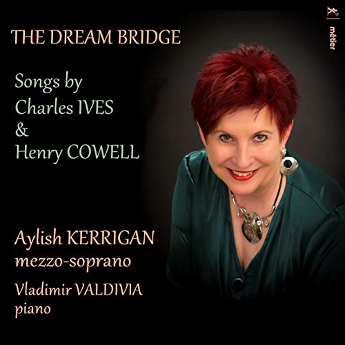CD cover featuring portrait of red-haired mezzo-soprano Aylish Kerrigan.