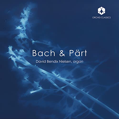CD cover for Bach & Pärt organ works by David Bendix Nielsen.