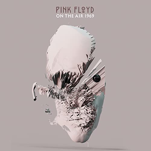 Pink Floyd “On The Air 1969” album cover with abstract, fragmented face.