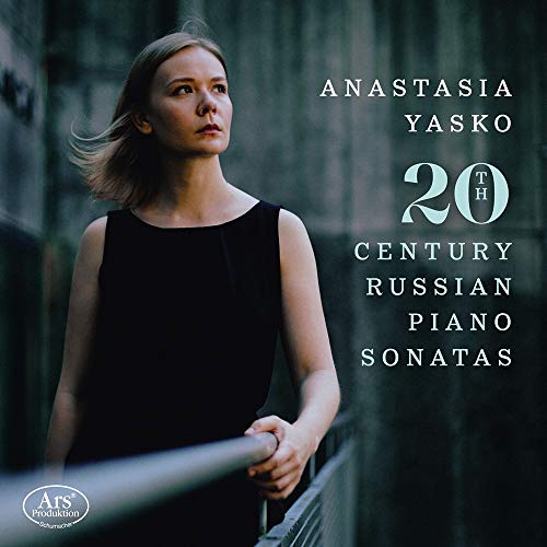 CD cover featuring pianist Anastasia Yasko and text details.