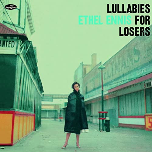 Vinyl album cover featuring Ethel Ennis standing on a city street.