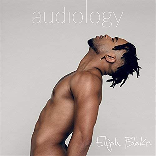 CD cover for Elijah Blake’s “Audiology” featuring a portrait of the artist.