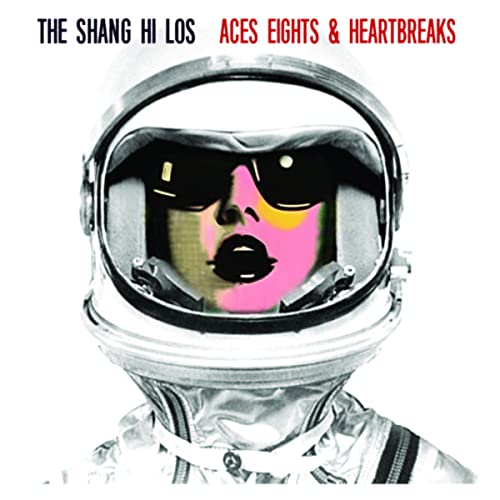 CD cover: face reflected in a space helmet visor, pink lips.