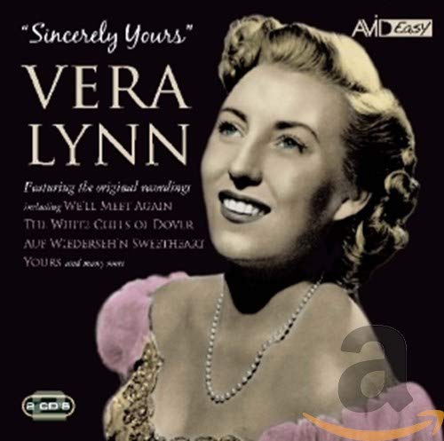CD cover featuring a portrait of Vera Lynn in vintage style.