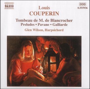 CD cover for Couperin’s music featuring a Baroque painting of figures.