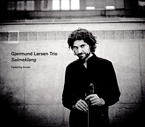 Black and white album cover featuring a man holding a violin.