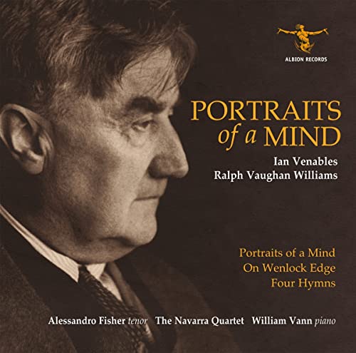 CD cover featuring a sepia-toned portrait of a man and text details.