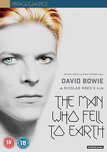 Close-up of David Bowie with heterochromia on The Man Who Fell To Earth DVD.