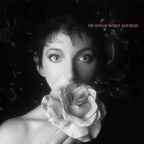 Black and white album cover with woman holding a rose to her lips.