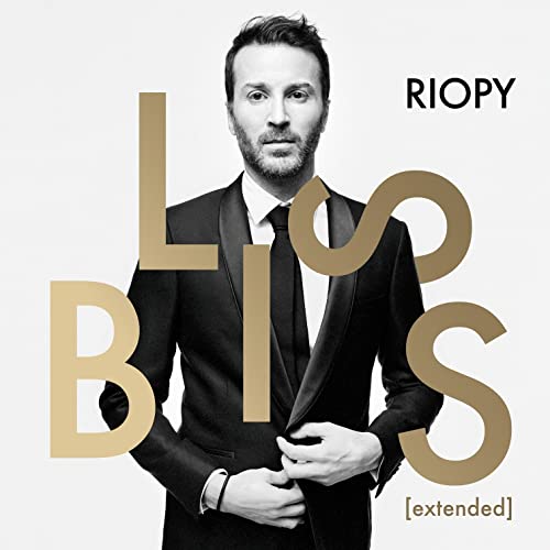 CD cover for RIOPY’s “BLISS (extended)” featuring a man in a suit.