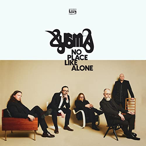 CD cover for Xysma’s “No Place Like Alone” featuring a band portrait.