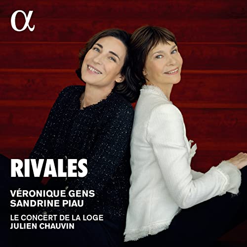 CD cover featuring portraits of two smiling women, Veronique Gens and Sandrine Piau.