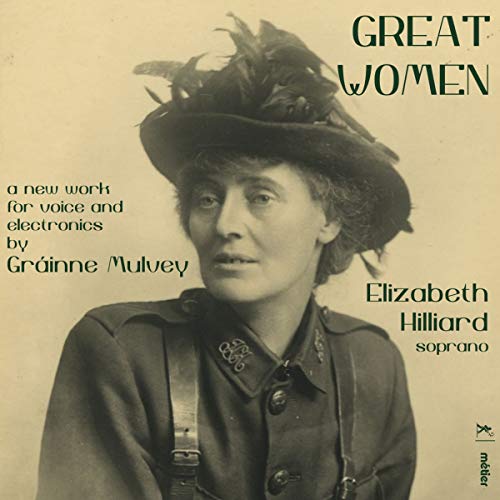 "CD cover featuring sepia-toned portrait of a woman in hat and military-style jacket."
